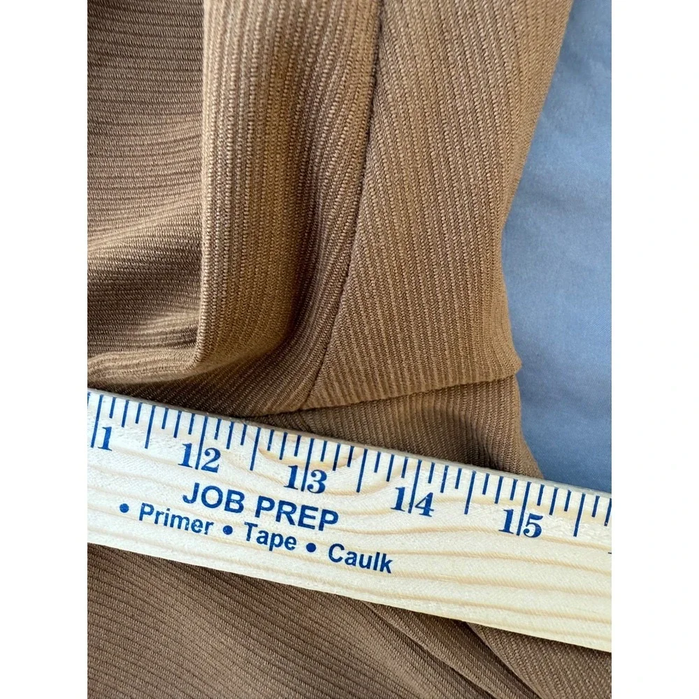 Koret‎ City Blues Womens Faux Corduroy Pants Size 14 Elastic Waist Straight Leg